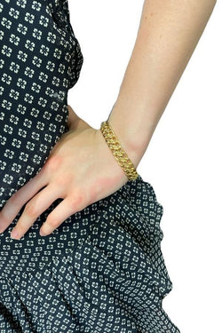 BRACELET MAILLE AMÉRICAINE - Castafiore