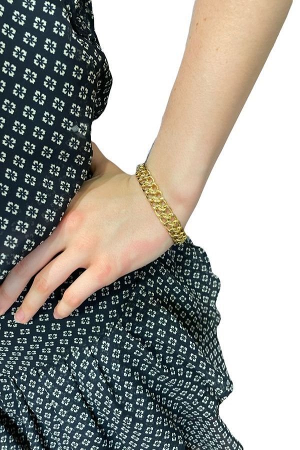 BRACELET MAILLE AMÉRICAINE - Castafiore