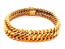 Bracelet Maille américaine Or jaune - Castafiore