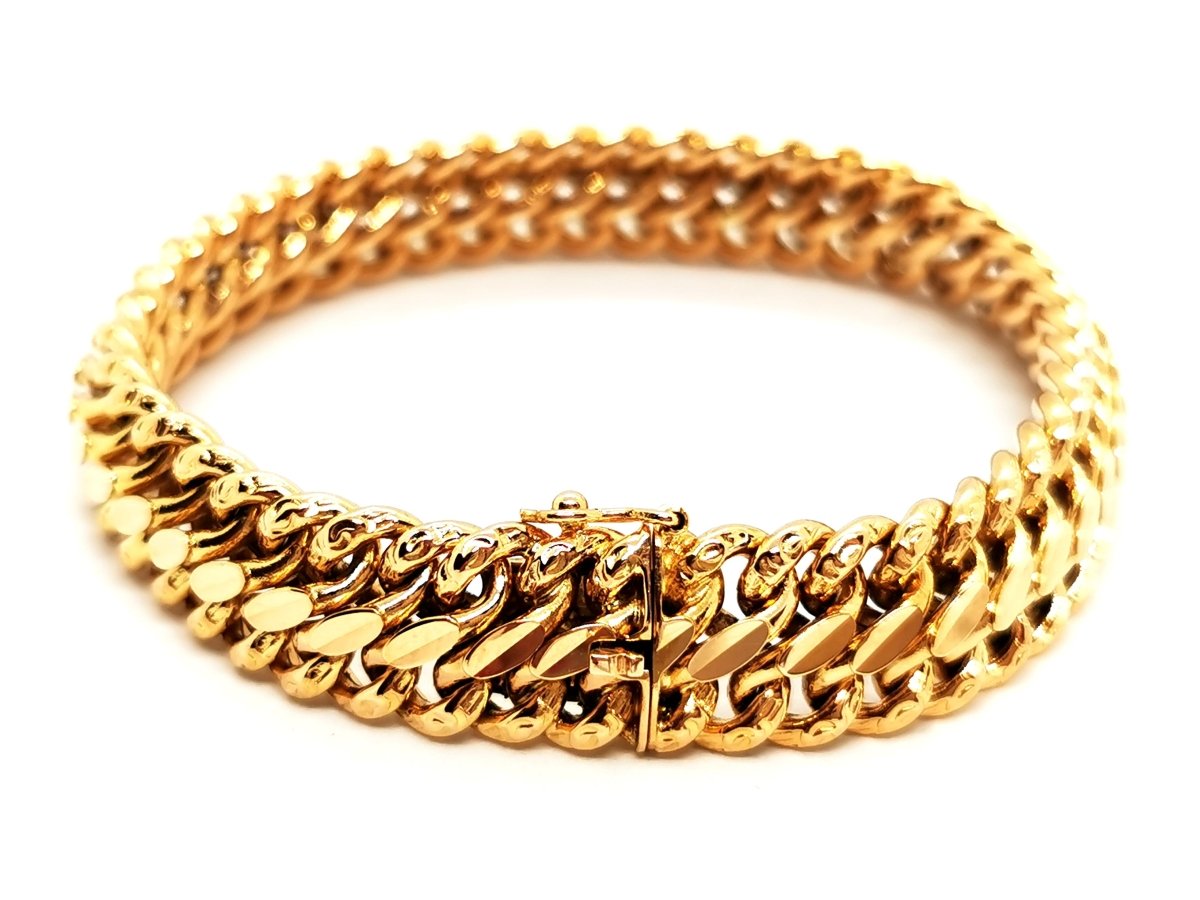 Bracelet Maille américaine Or jaune - Castafiore