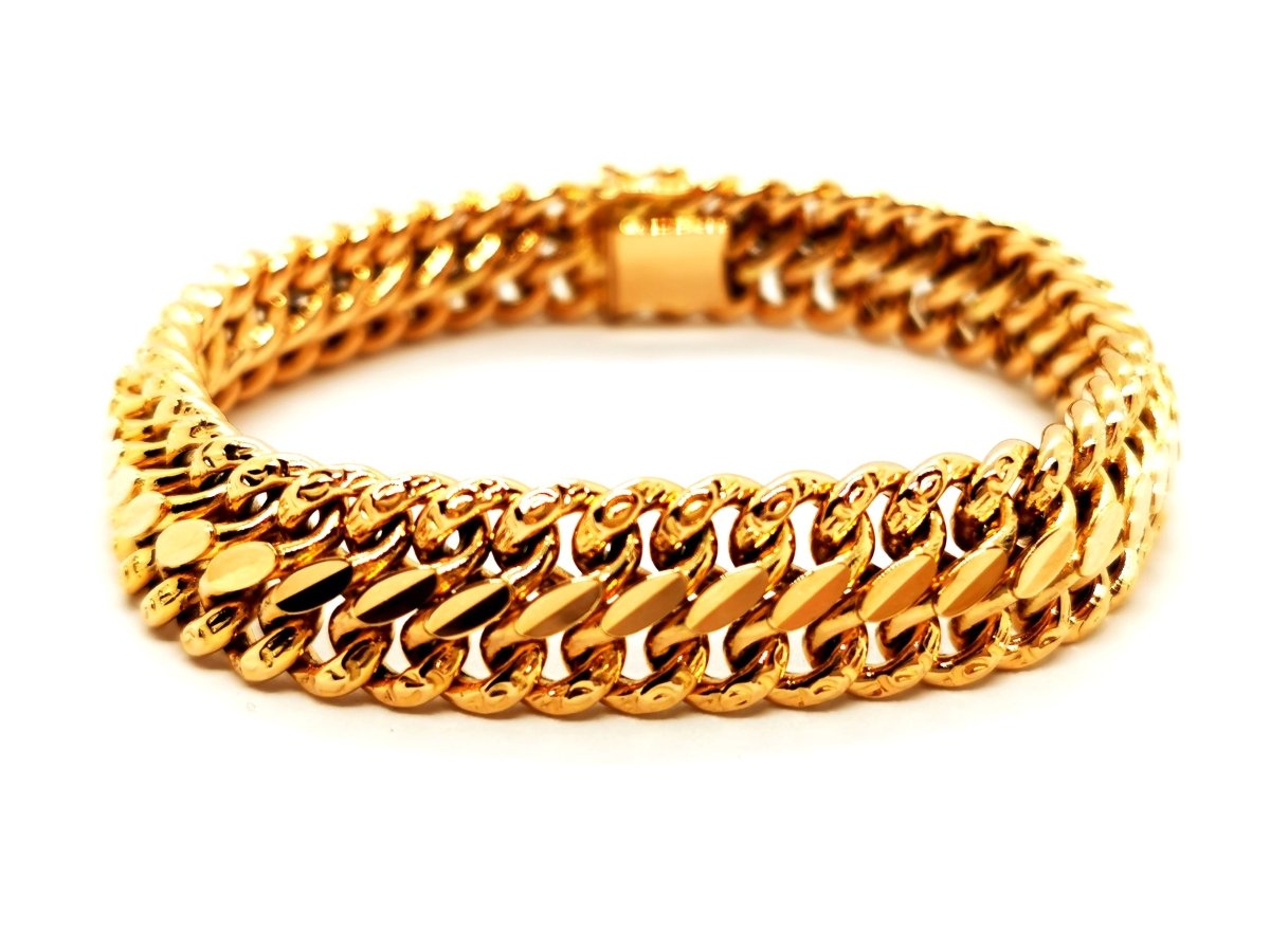 Bracelet Maille américaine Or jaune - Castafiore