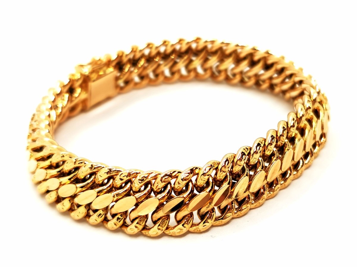 Bracelet Maille américaine Or jaune - Castafiore