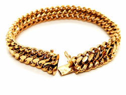 Bracelet Maille américaine Or jaune - Castafiore