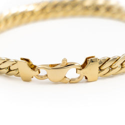 Bracelet Maille anglaise en or jaune - Castafiore