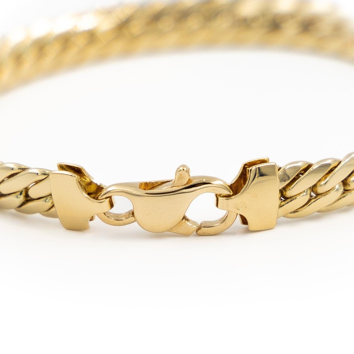 Bracelet Maille anglaise en or jaune - Castafiore