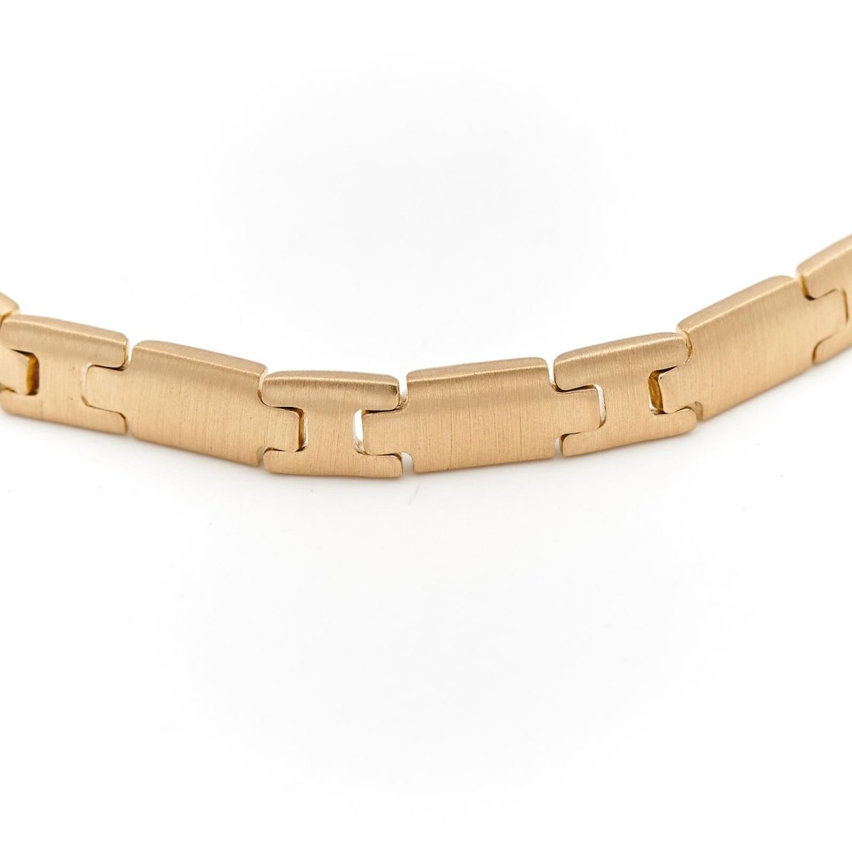 Bracelet Maille articulée en or jaune - Castafiore