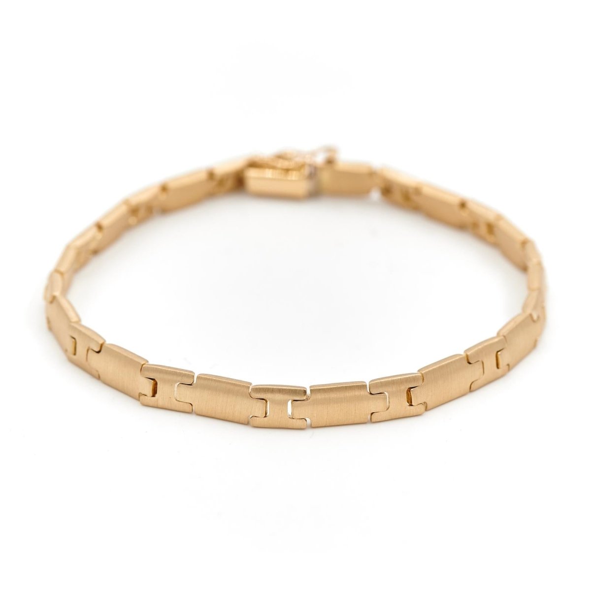 Bracelet Maille articulée en or jaune - Castafiore