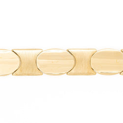 Bracelet Maille articulée en or jaune - Castafiore