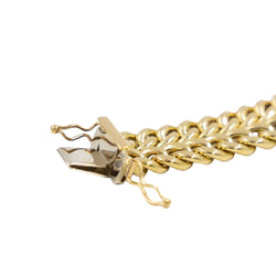 Bracelet Maille deux rangs en or jaune - Castafiore