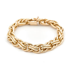 Bracelet Maille en or jaune - Castafiore