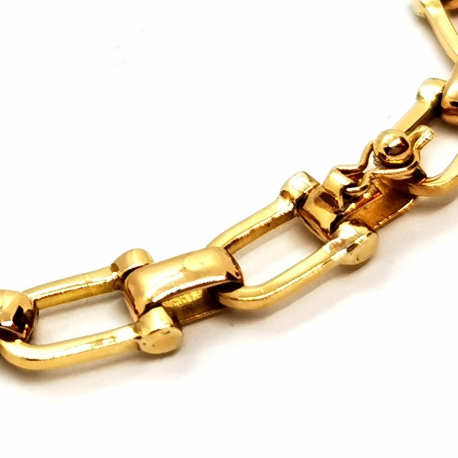 Bracelet Maille en or jaune - Castafiore
