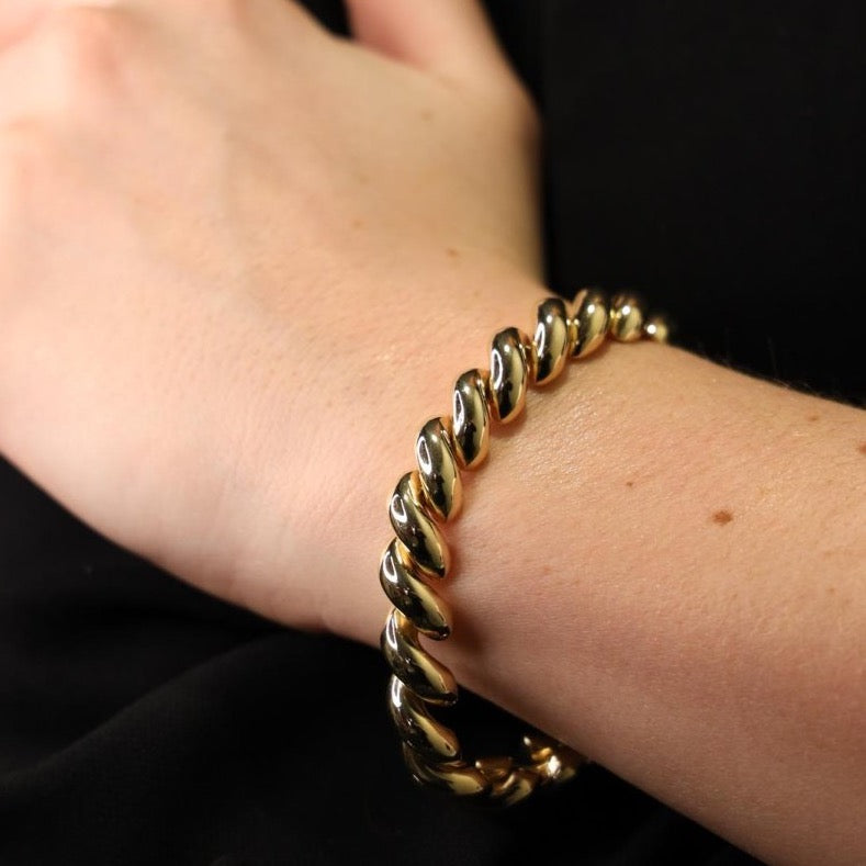 Bracelet Maille en or jaune - Castafiore
