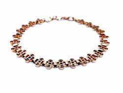 Bracelet Maille en or rose - Castafiore