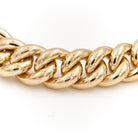 Bracelet Maille épaisse en or jaune - Castafiore
