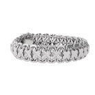 Bracelet Maille fantaisie en or blanc - Castafiore