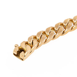 Bracelet Maille gourmette Or rose - Castafiore