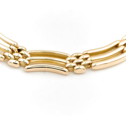 Bracelet Maille grain de riz en or jaune - Castafiore