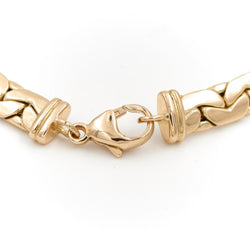 Bracelet Maille haricot en or jaune - Castafiore