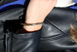 Bracelet Maille haricot en or jaune - Castafiore