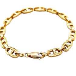 Bracelet Maille marine en or jaune - Castafiore