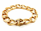 Bracelet Maille massive en or rose - Castafiore