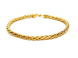 Bracelet Maille palmier Or jaune - Castafiore