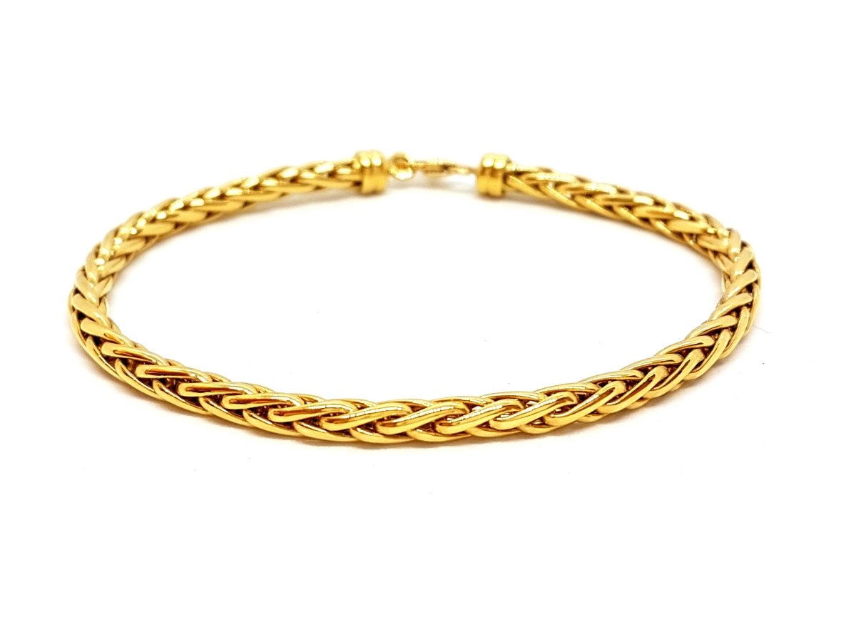 Bracelet Maille palmier Or jaune - Castafiore