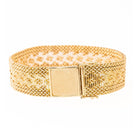 Bracelet Maille polonaise en or jaune - Castafiore