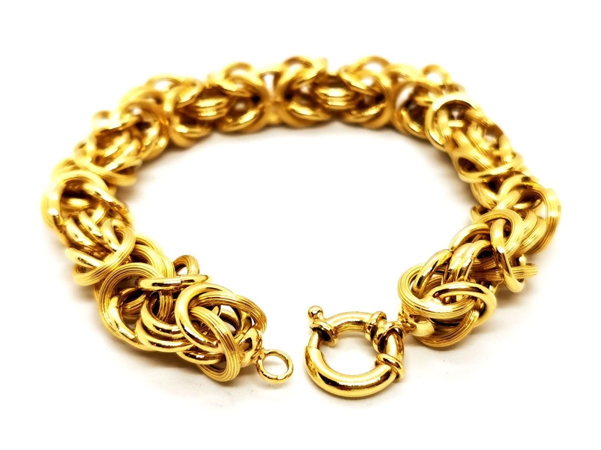 Bracelet Maille royale Or jaune - Castafiore