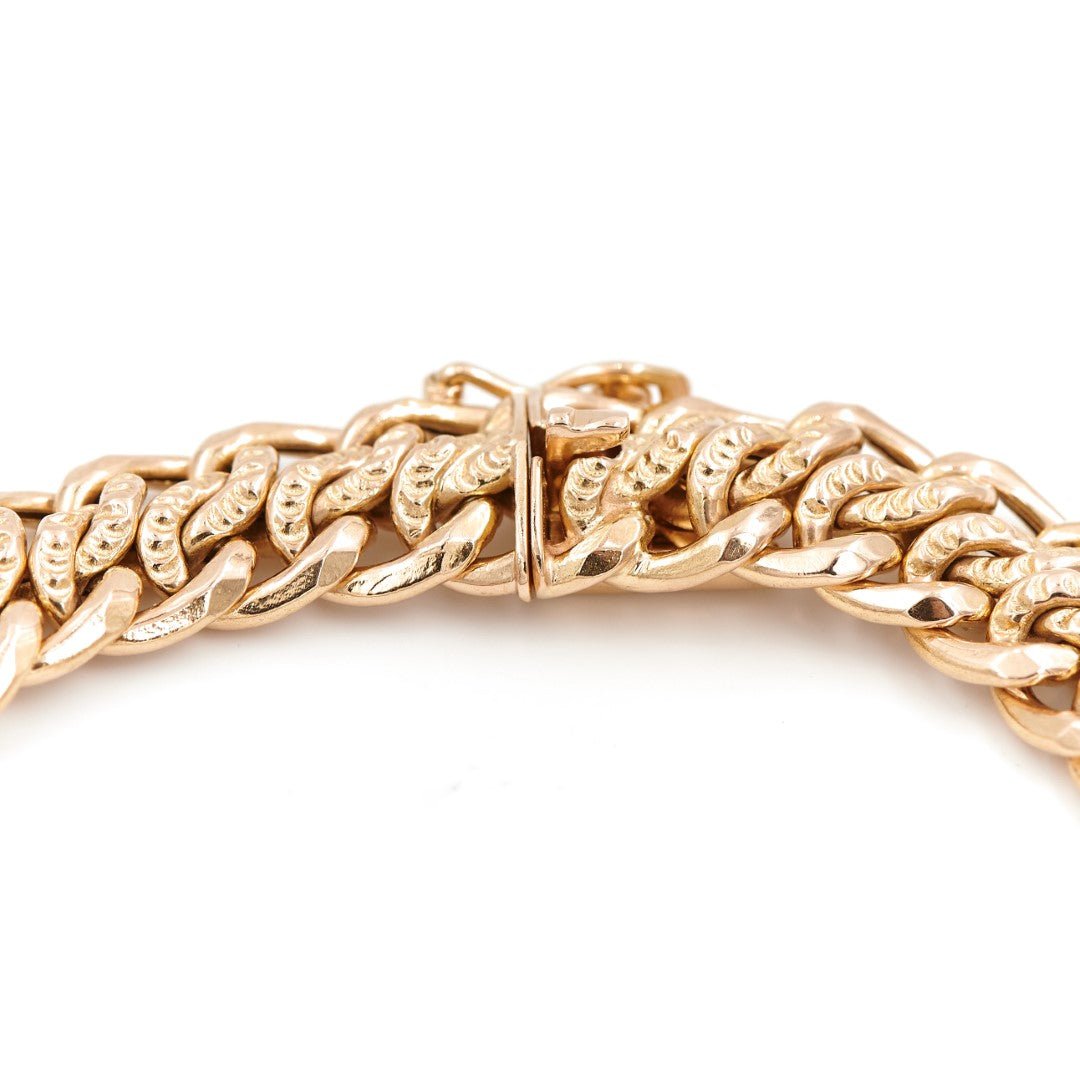 Bracelet Maille russe en or jaune - Castafiore