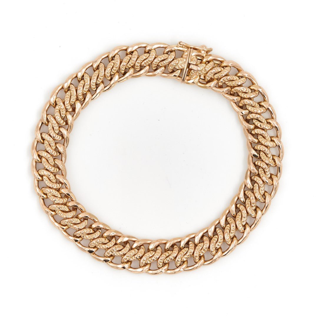 Bracelet Maille russe en or jaune - Castafiore