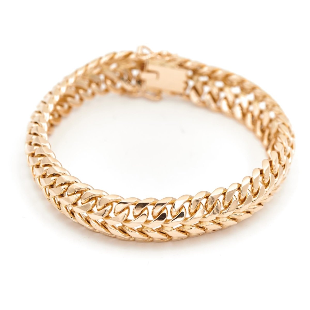 Bracelet Maille sorcière en or jaune - Castafiore