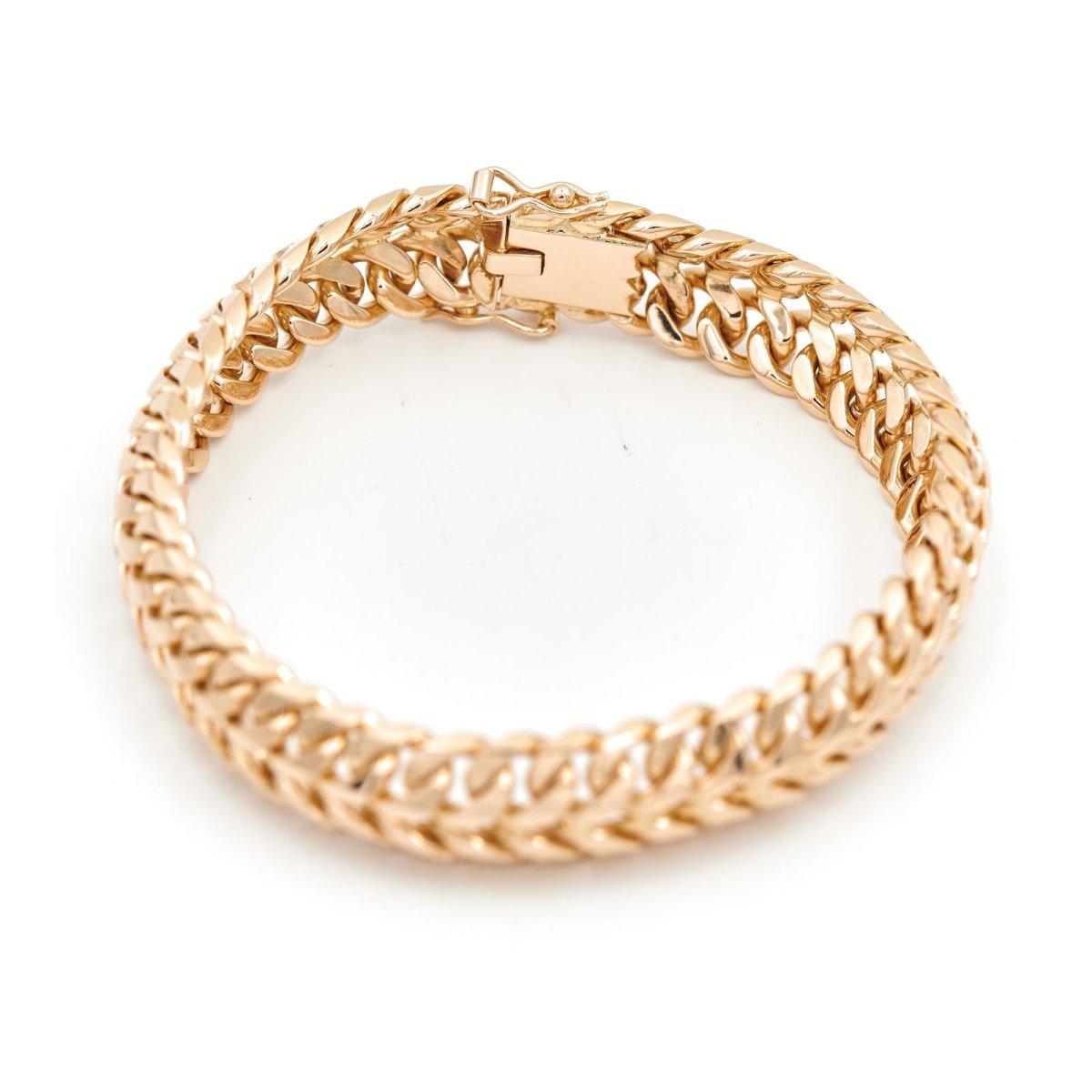 Bracelet Maille sorcière en or jaune - Castafiore