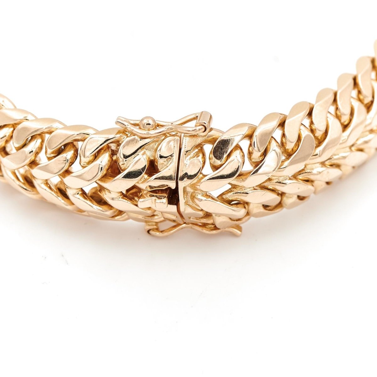 Bracelet Maille sorcière en or jaune - Castafiore