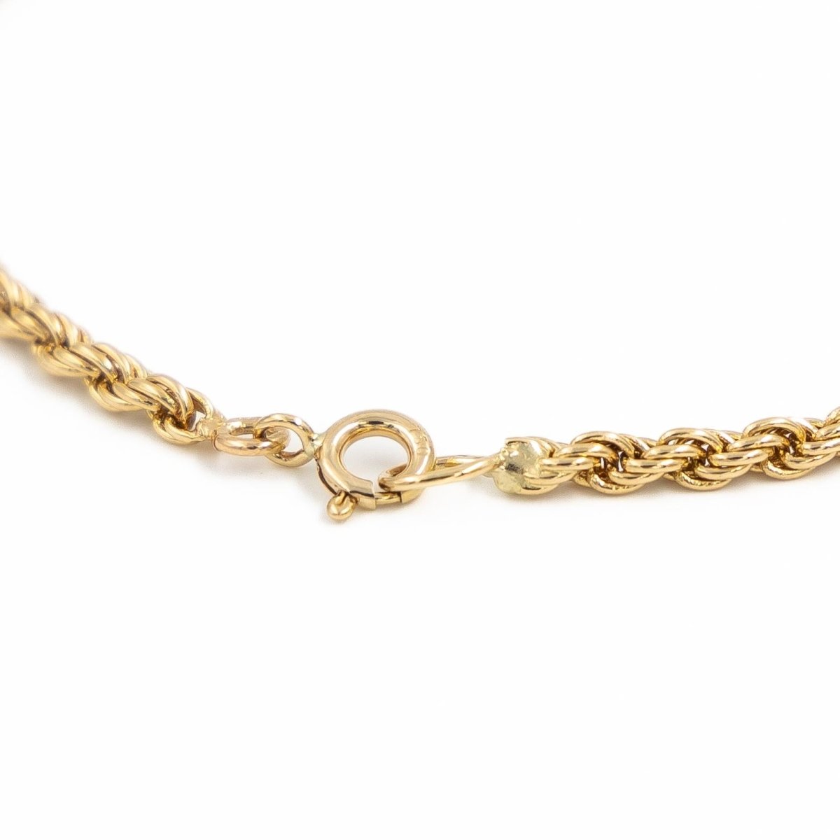 Bracelet Maille torsadée en or jaune - Castafiore