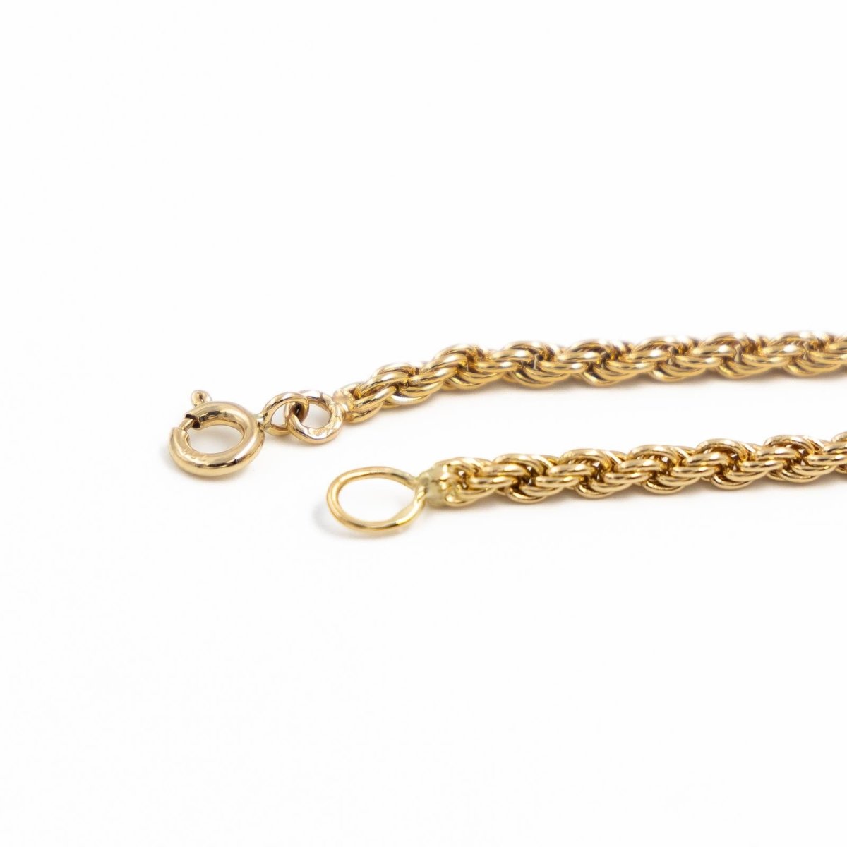 Bracelet Maille torsadée en or jaune - Castafiore