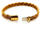 Bracelet Maille tressée en or jaune - Castafiore