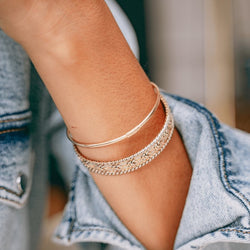 Bracelet Maille tricolore en 3 ors - Castafiore