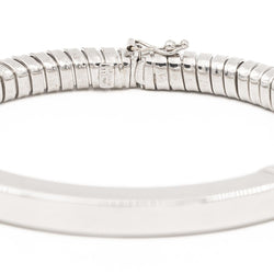 Bracelet Maille tubogas Or blanc - Castafiore