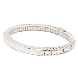 Bracelet Maille tubogas Or blanc - Castafiore