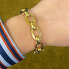 Bracelet mailles souples en or jaune - Castafiore