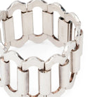Bracelet Maillons HERMÈS "Ondine" en argent - Castafiore