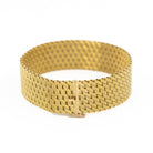 Bracelet Manchette en or jaune - Castafiore