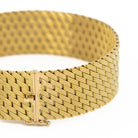 Bracelet Manchette en or jaune - Castafiore