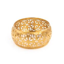 Bracelet Manchette en or jaune - Castafiore