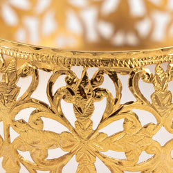 Bracelet Manchette en or jaune - Castafiore