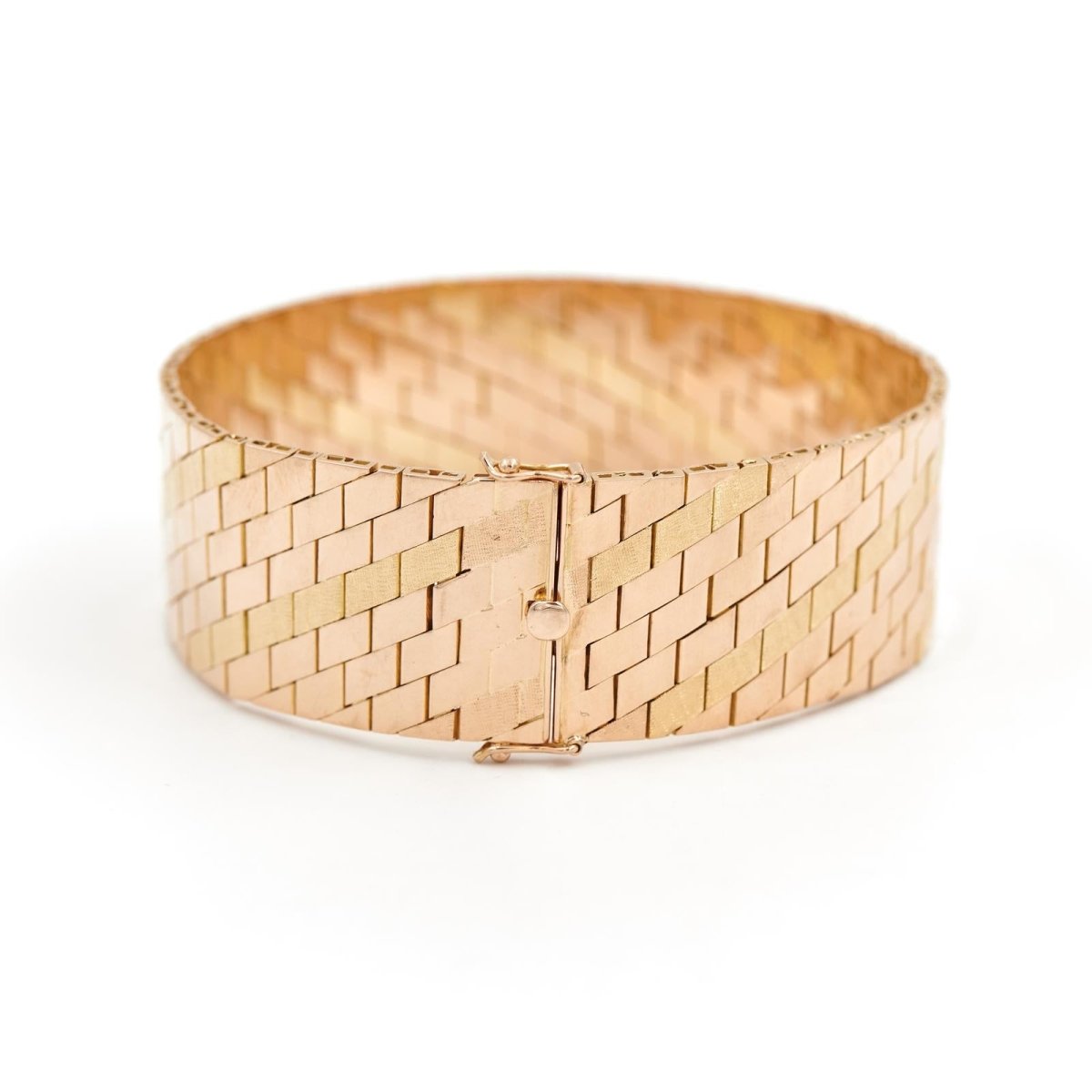 Bracelet Manchette en or jaune - Castafiore