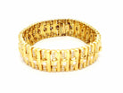 Bracelet Manchette en or jaune et en diamants - Castafiore