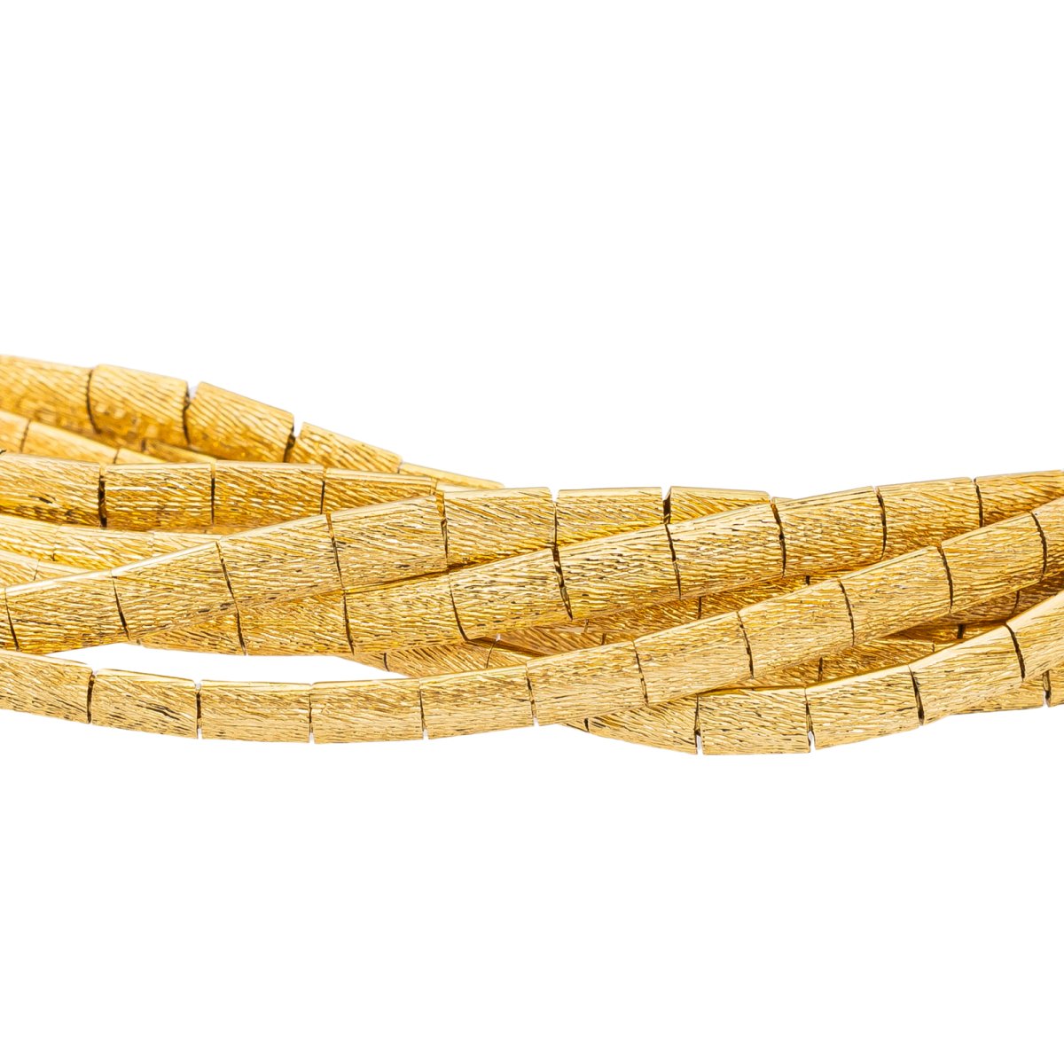 Bracelet Manchette en or jaune, saphirs et diamants - Castafiore