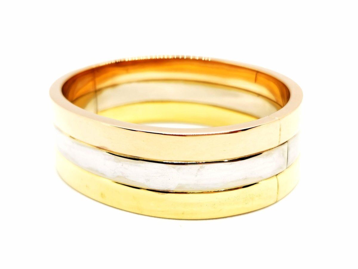 Bracelet Manchette FRED en 3 ors - Castafiore